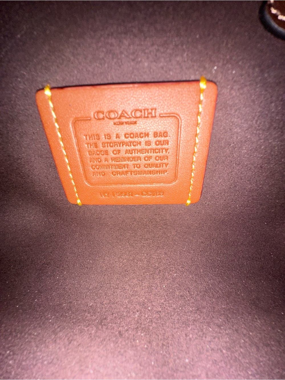 Coach empire 21 in Maple - Picture 8 of 10
